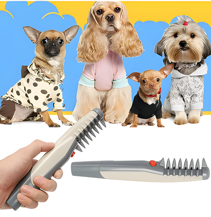 Tangle Free Pet Grooming Brush Gentle Detangler for Dogs and Cats