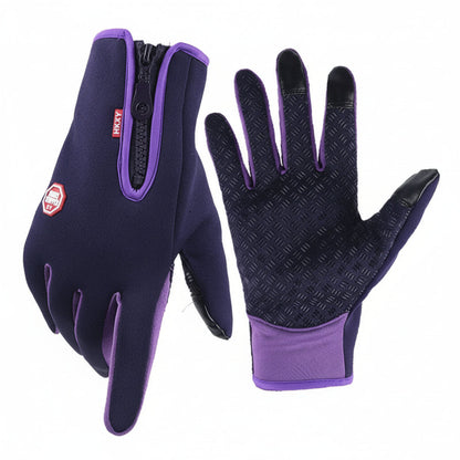 Thermal Touchscreen Winter Gloves Unisex Wind Resistant Non Slip