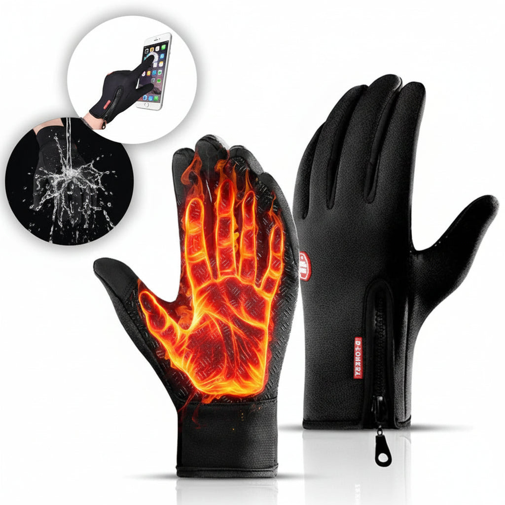 Thermal Touchscreen Winter Gloves Windproof Full Finger Grip