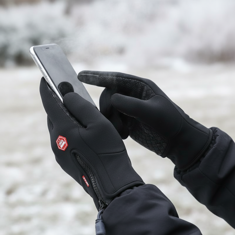 Thermische winterhandschoenen met touchscreenfunctie, outdoorhandschoenen met verstelbare warmte