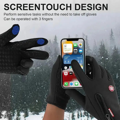 Thermal Winter Gloves with Heat Retention and Anti Slip Grip