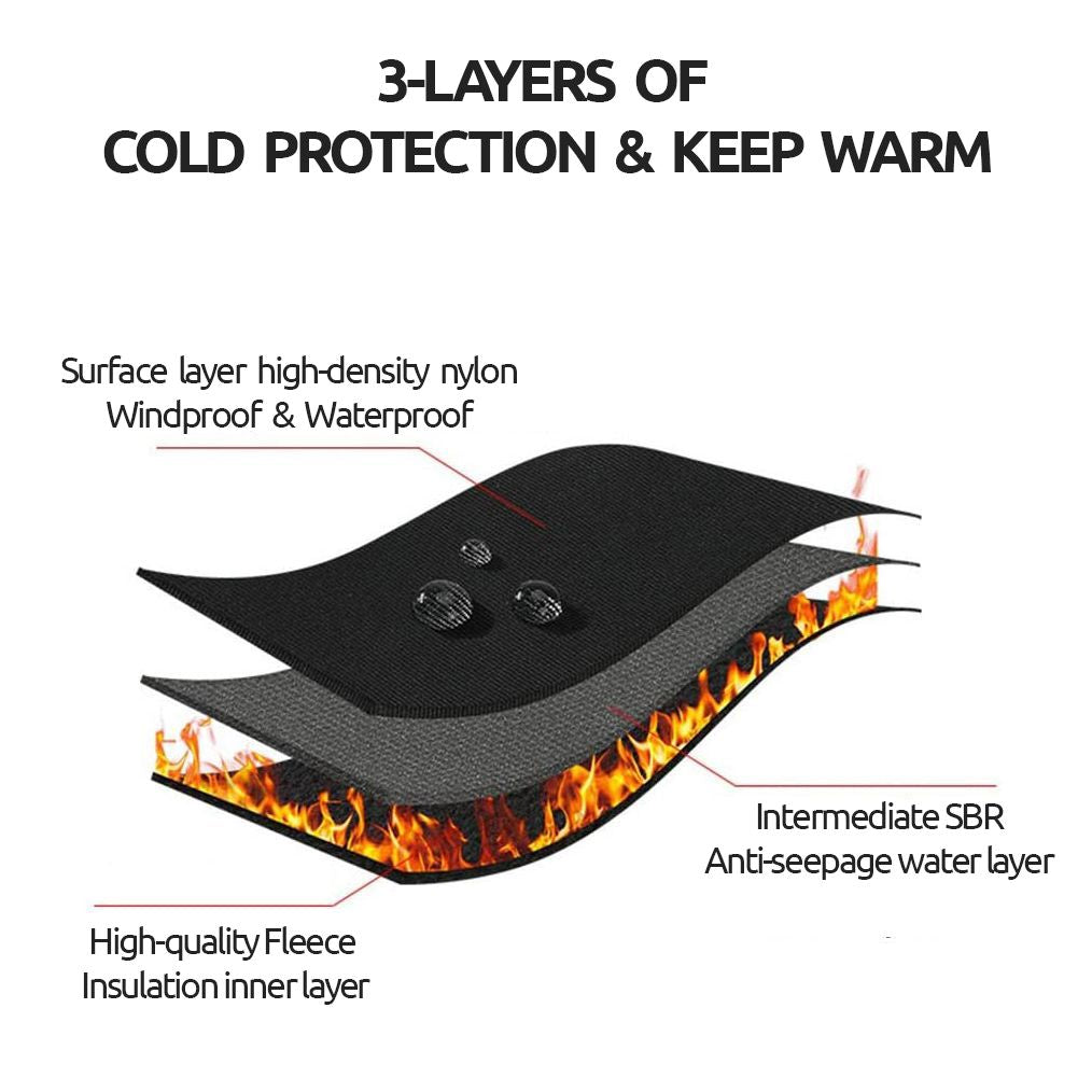 Thermal Winter Gloves with Heat Retention and Anti Slip Grip