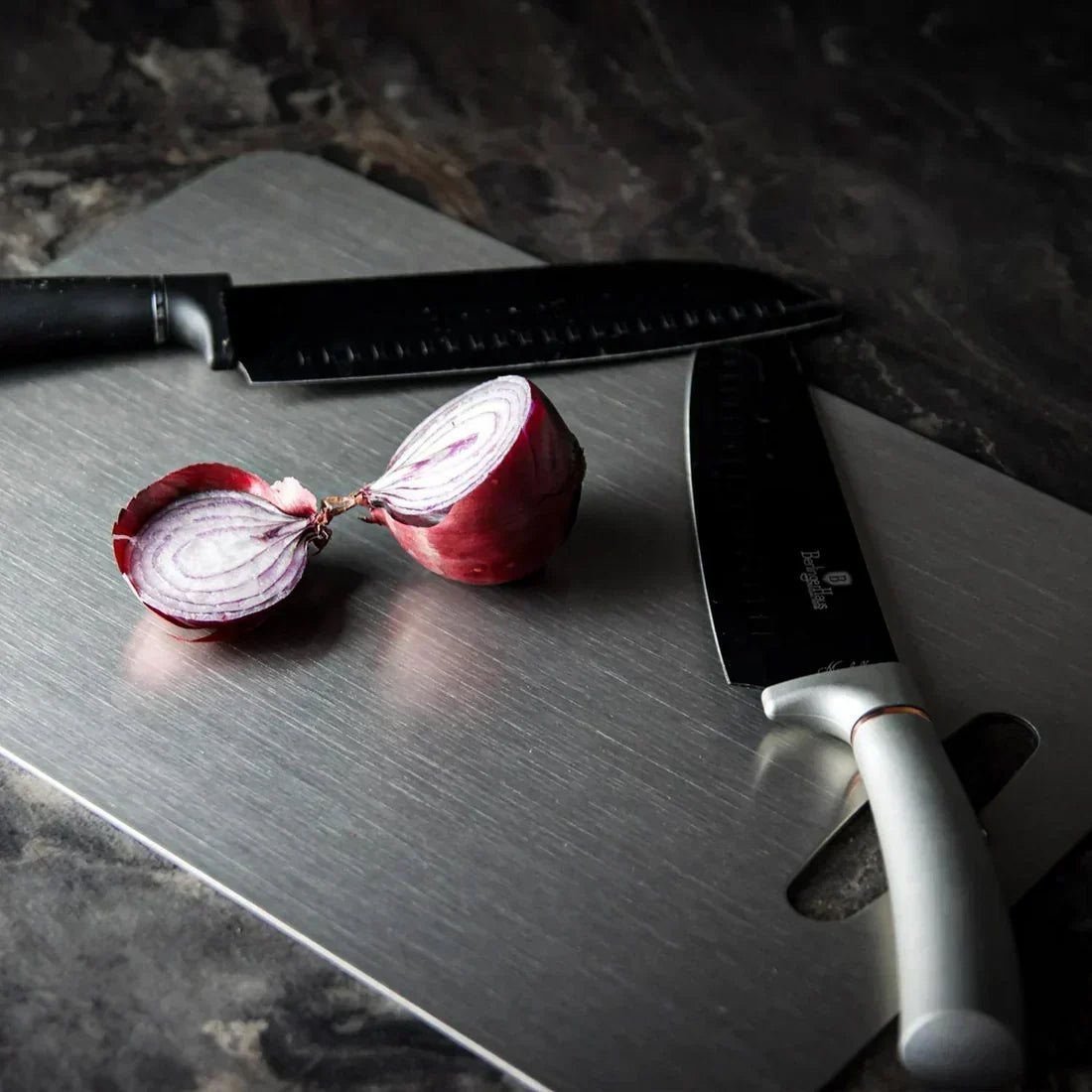 Thick Titanium Cutting Board with Non-Porous Surface