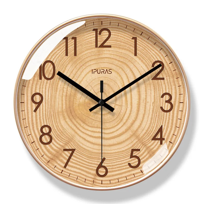 TimeWisp Retro Scandinavian Minimalist Wall Clock