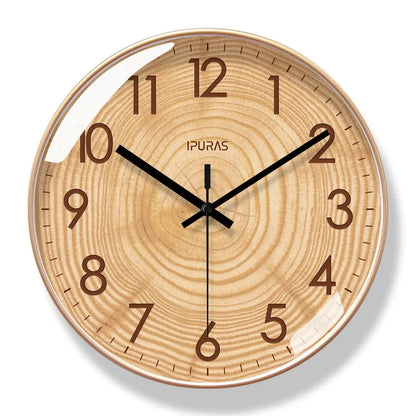 TimeWisp Retro Scandinavian Minimalist Wall Clock