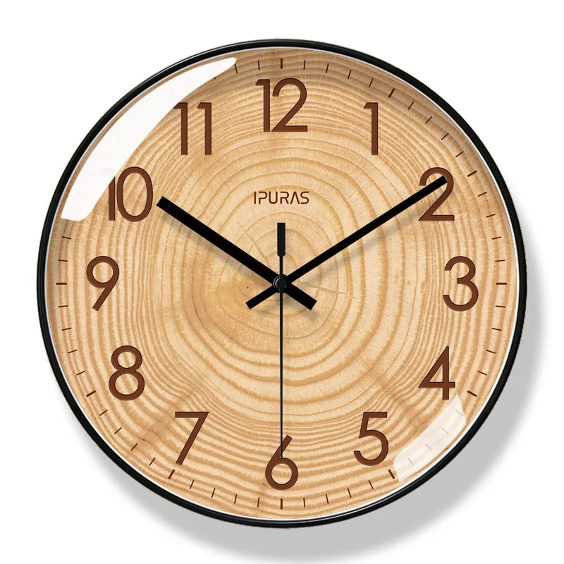 TimeWisp Retro Scandinavian Minimalist Wall Clock