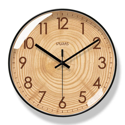 TimeWisp Retro Scandinavian Minimalist Wall Clock