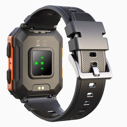 TitanGuard Rugged Smartwatch with Heart Rate and Activity Tracking