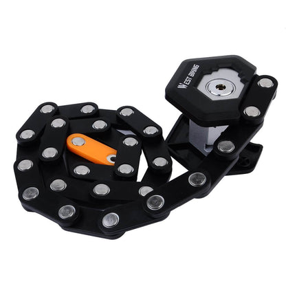 TitanLock Pro Heavy Duty Folding Bike Lock with Mount