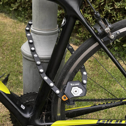 TitanLock Pro Heavy Duty Folding Bike Lock with Mount