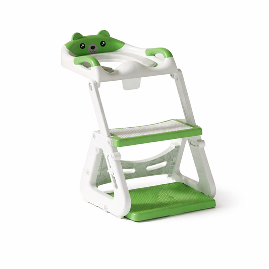 Toddler Toilet Training Seat with Adjustable Step Ladder Non Slip