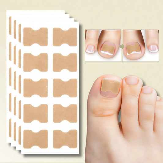Toenail Correction Patches Flexible Nail Support Strips for Curved Nails