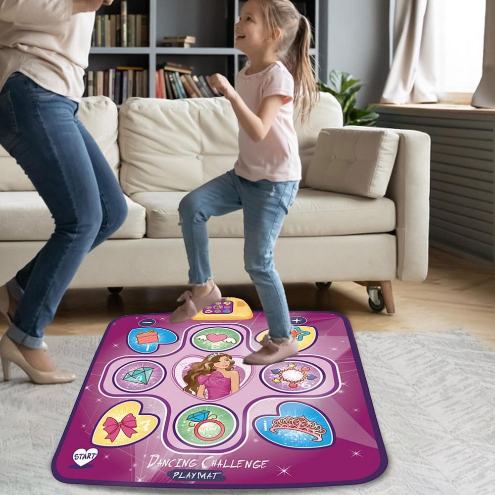 Toodance Interactive Dance Mat with LED Lights for Active Play