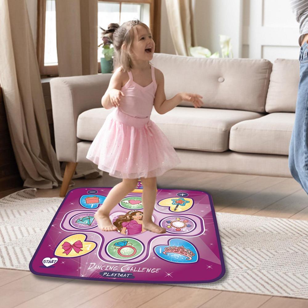 Toodance Interactive Dance Mat with LED Lights for Active Play