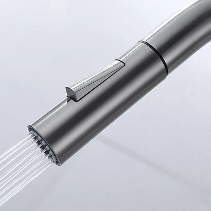TouchTech Pull Out Kitchen Tap Sensor Touchless Brass Faucet