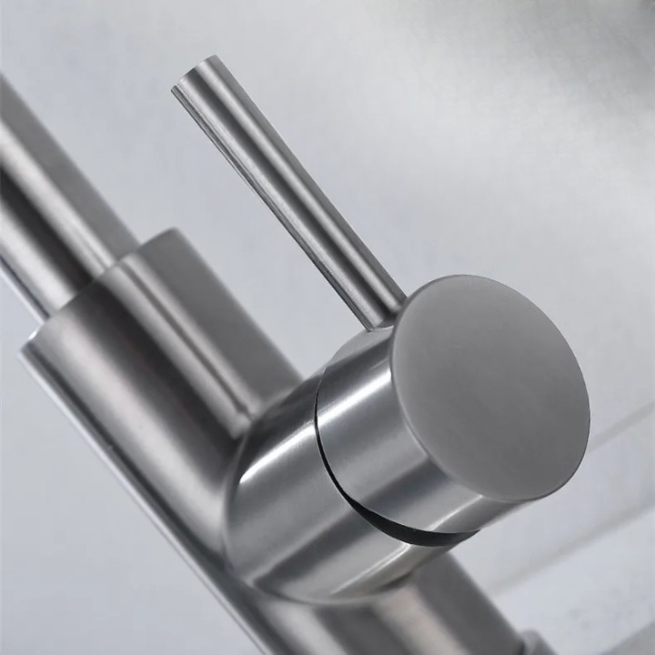 TouchTech Pull Out Kitchen Tap Sensor Touchless Brass Faucet