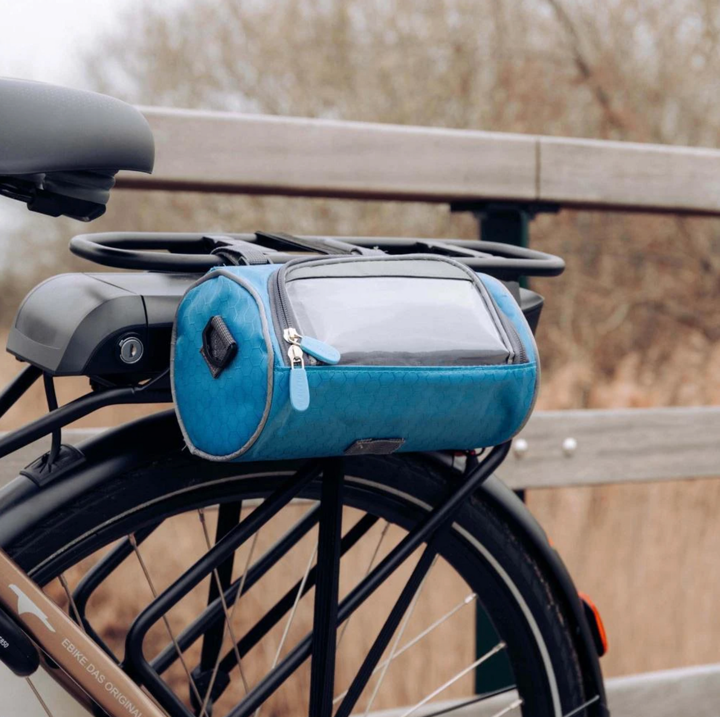 Touchscreen Bike Bag Waterproof Cycling Phone Holder Storage Pouch