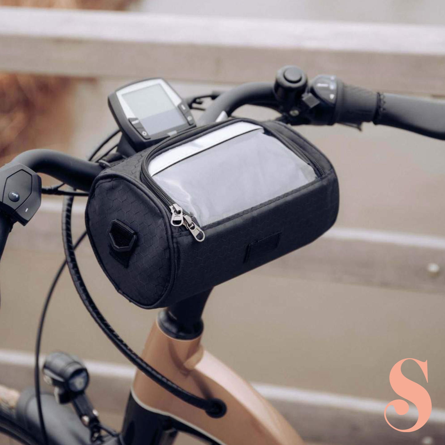 Touchscreen Bike Bag Waterproof Cycling Phone Holder Storage Pouch