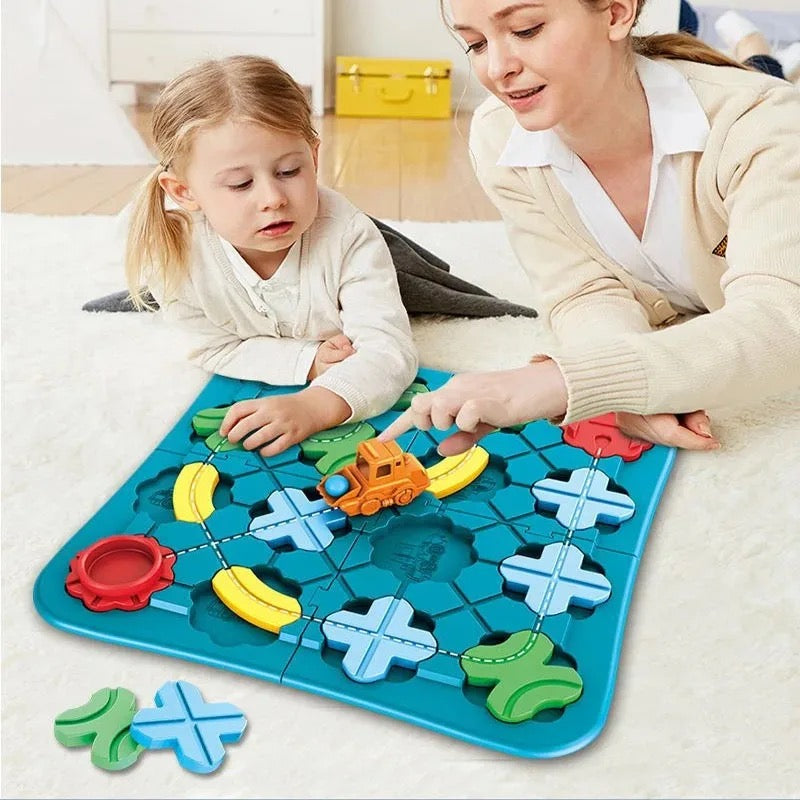 TrackMaster Magnetic Train Set Interactive Railway Toy for Kids