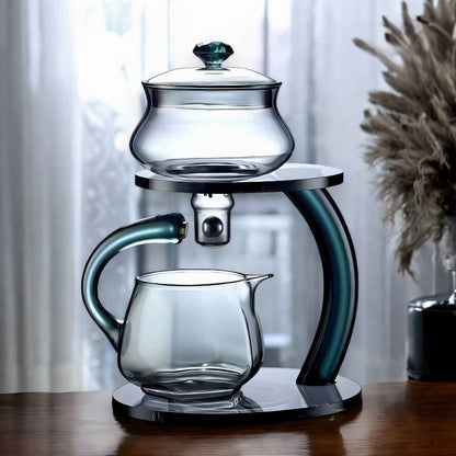 TranquiliTea Magnetic Glass Infuser Teapot
