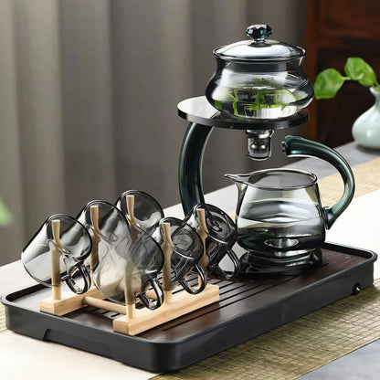 TranquiliTea Magnetic Glass Infuser Teapot