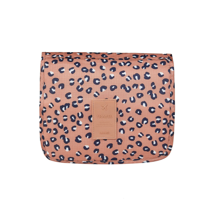 TravelEase Water Resistant Toiletry Bag with Hanging Hook