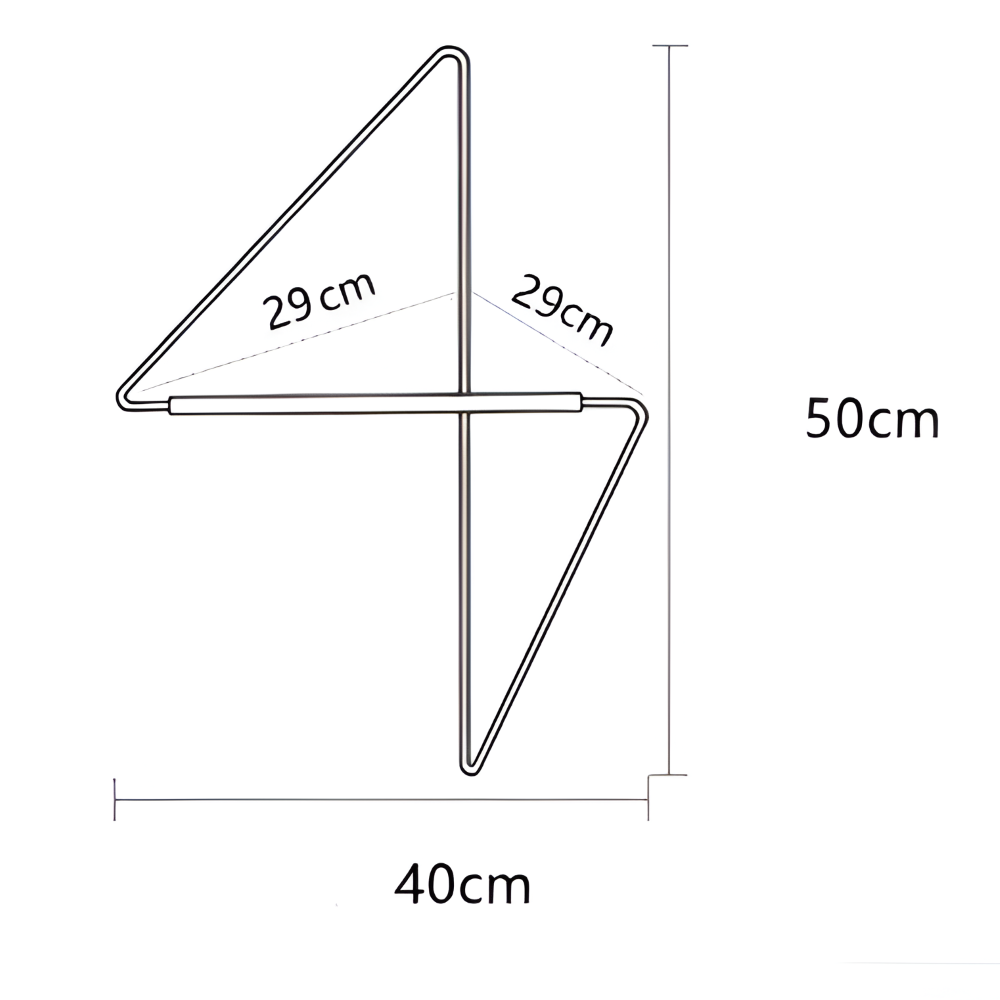 Triad Geometric Coat Stand with Multi Purpose Storage