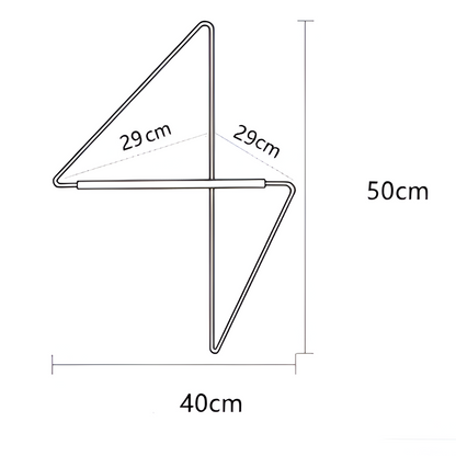 Triad Geometric Coat Stand with Multi Purpose Storage