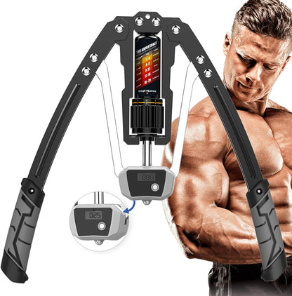 TwisterPro Adjustable Hydraulic Arm Exerciser 10 to 200KG Upper Body Trainer