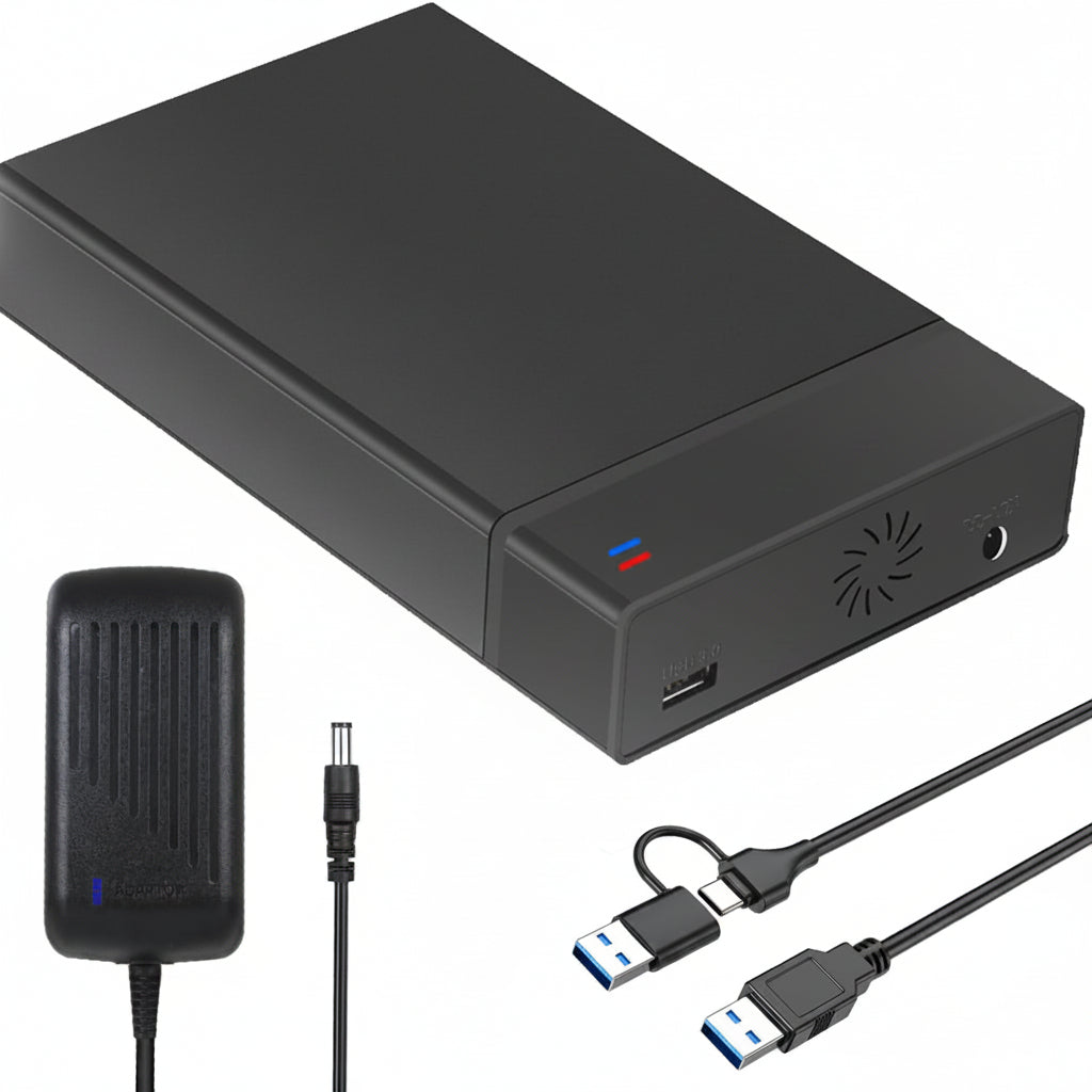 USB-3.0-SATA-Festplattengehäuse, unterstützt 22TB
