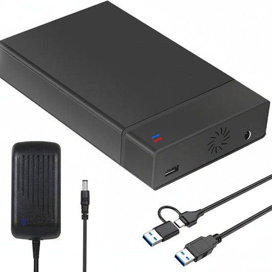 Boîtier pour disque dur SATA USB 3.0, prise en charge de 22TB
