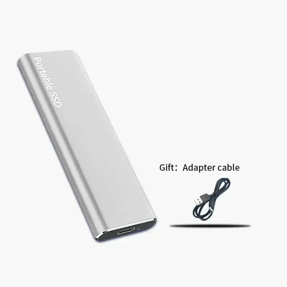 Tragbares USB-3.2-SSD-Speicherlaufwerk zur schnellen Dateisicherung