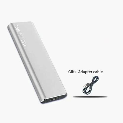 Tragbares USB-3.2-SSD-Speicherlaufwerk zur schnellen Dateisicherung