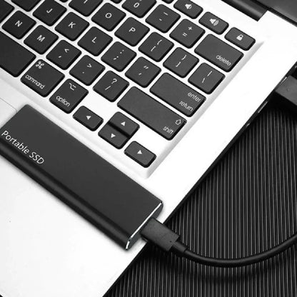 Tragbares USB-3.2-SSD-Speicherlaufwerk zur schnellen Dateisicherung