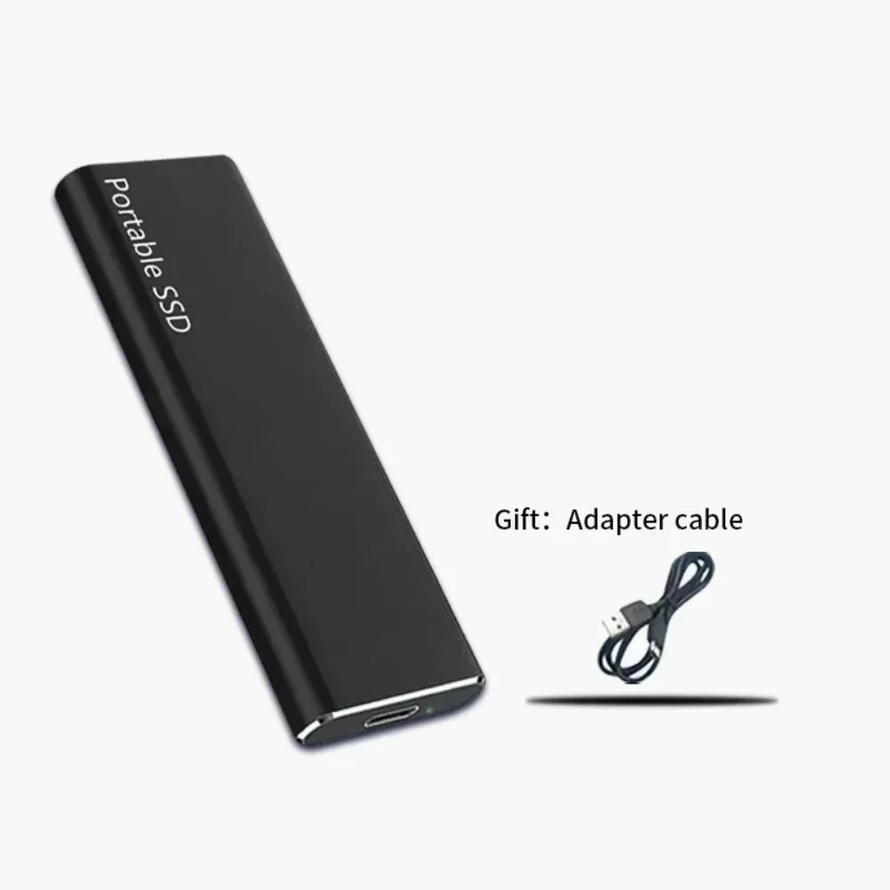 Tragbares USB-3.2-SSD-Speicherlaufwerk zur schnellen Dateisicherung