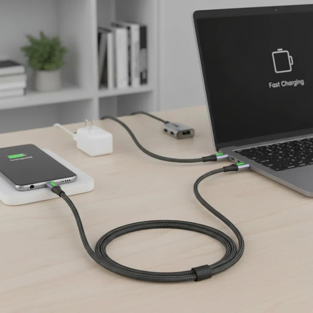 Cavo di ricarica rapida USB C 6A per SSD portatili e dispositivi