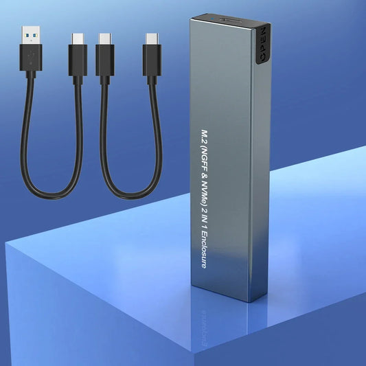 Boîtier pour SSD NVMe SATA USB C