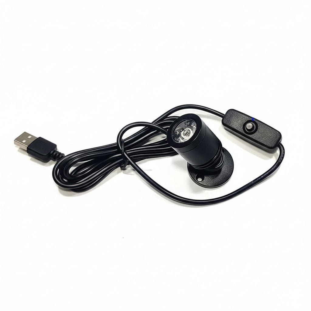 USB LED Spotlight Accent Light For Shelves Cabinets Display Areas