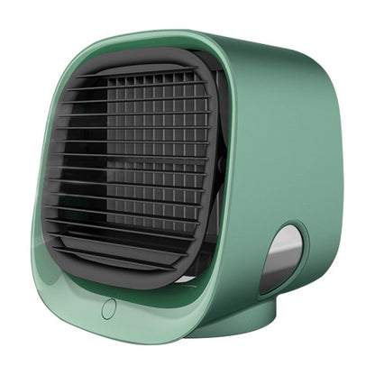 USB Mini Air Cooler and Humidifier with LED Ambient Light
