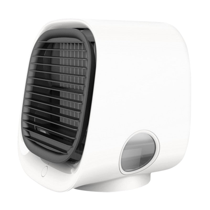 USB Mini Air Cooler and Humidifier with LED Ambient Light