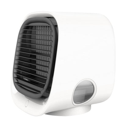 USB Mini Air Cooler and Humidifier with LED Ambient Light