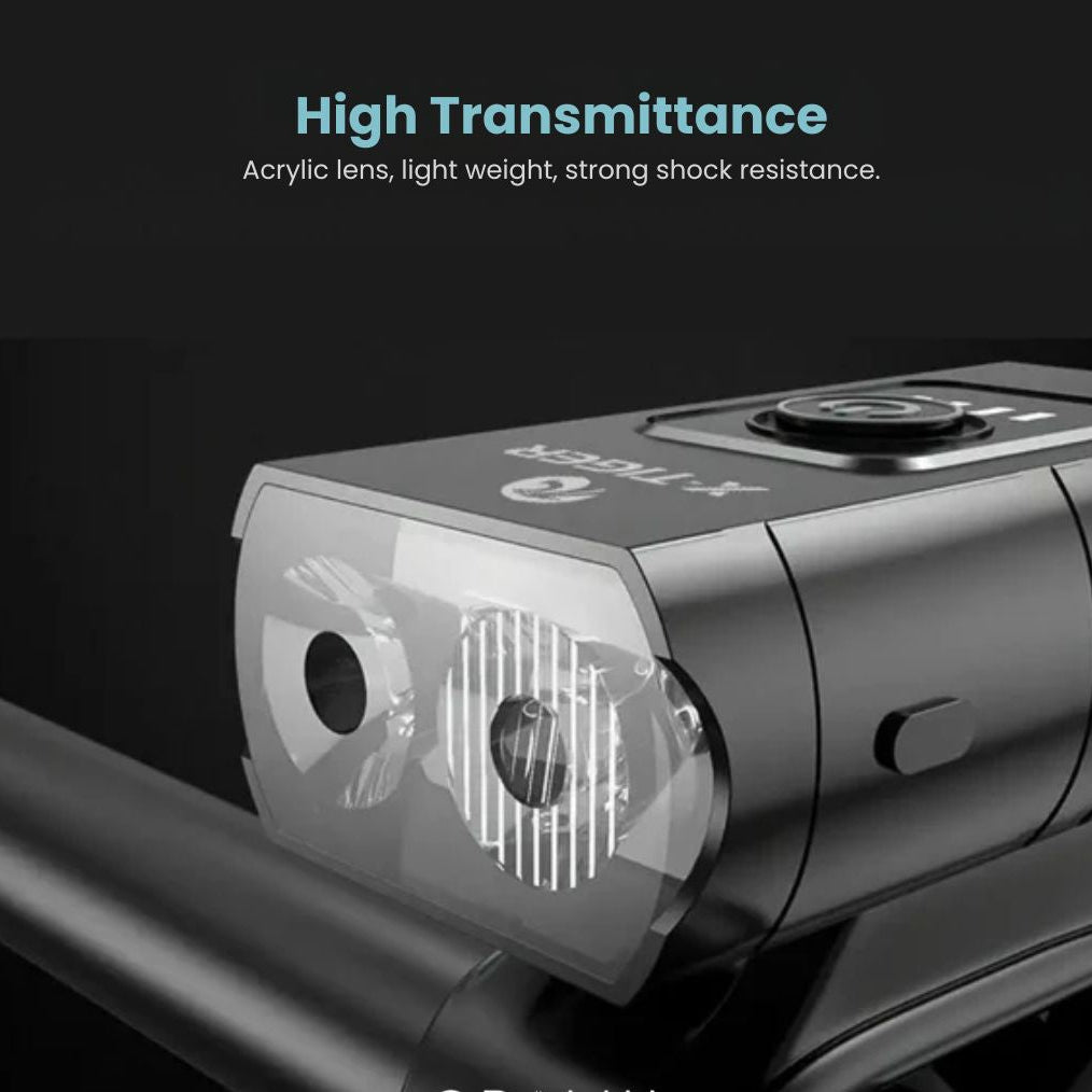 USB Rechargeable LED Bike Lights Set with Waterproof High Brightness