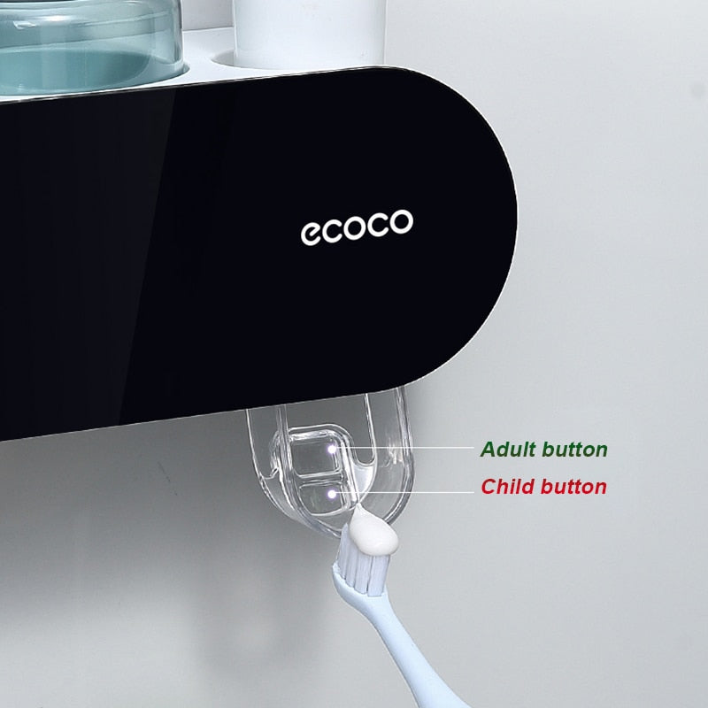 UV Toothbrush Sanitizer Holder Automatic Wall Mounted Organizer