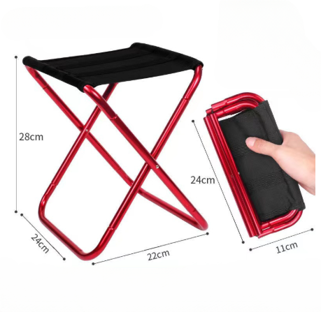 Ultra Compact Camping Chair Lightweight Foldable Outdoor Seat