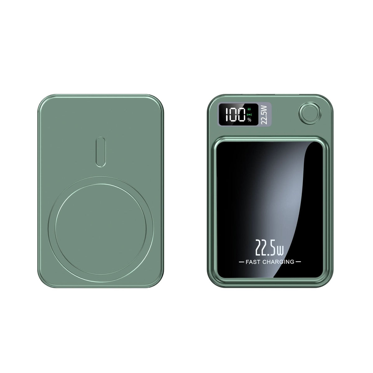 Ultra-Thin 20000mAh Power Bank with 22.5W Fast Charging and Wireless Charging