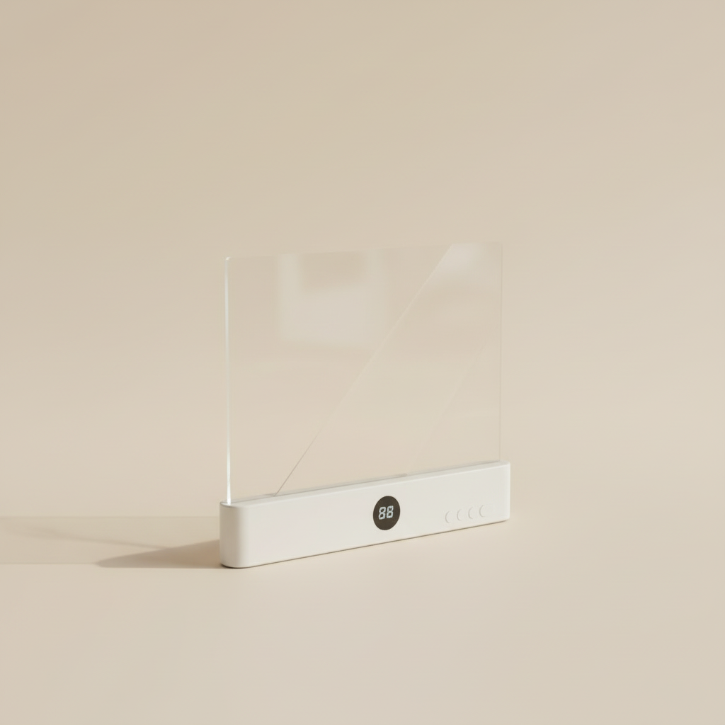 Ultra Thin LED Book Light USB Rechargeable Reading Lamp With Timer