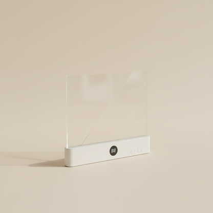 Ultra Thin LED Book Light USB Rechargeable Reading Lamp With Timer