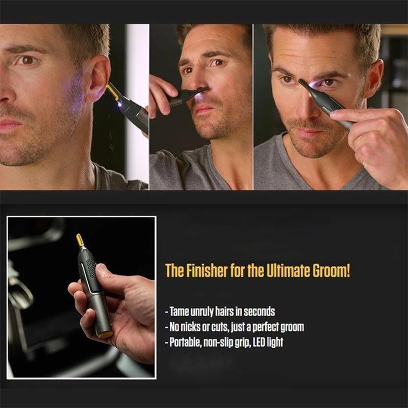 Ultra Thin Precision Grooming Trimmer for Beard Nose and Eyebrows