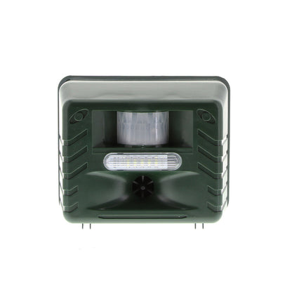 Ultrasonic Woodpecker Repeller with Solar Power & LED Deterrent