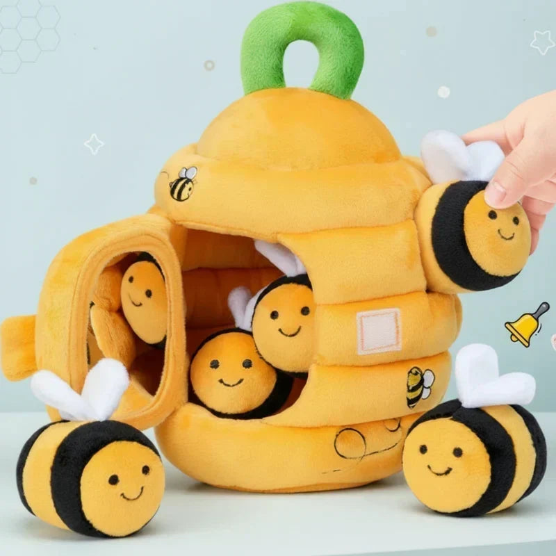 Unisex Forest-Themed Sensory Plush Toy